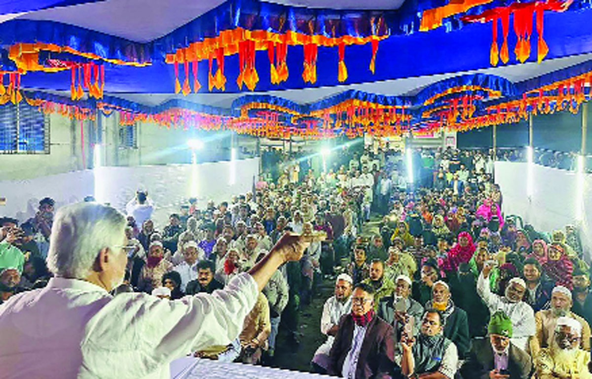 ঢাকার কেরানীগঞ্জে বিএনপি প্রার্থী আমান উল্লাহ আমান